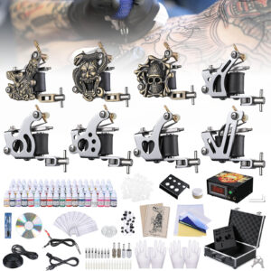 8 MACHINE TATTOO KIT