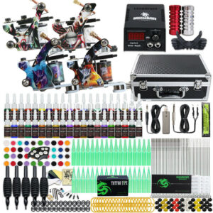 4 MACHINE TATTOO KIT
