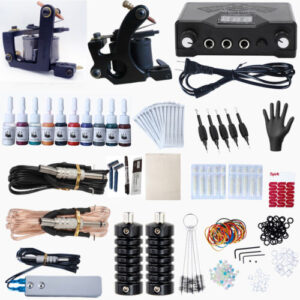 2 MACHINE TATTOO KIT