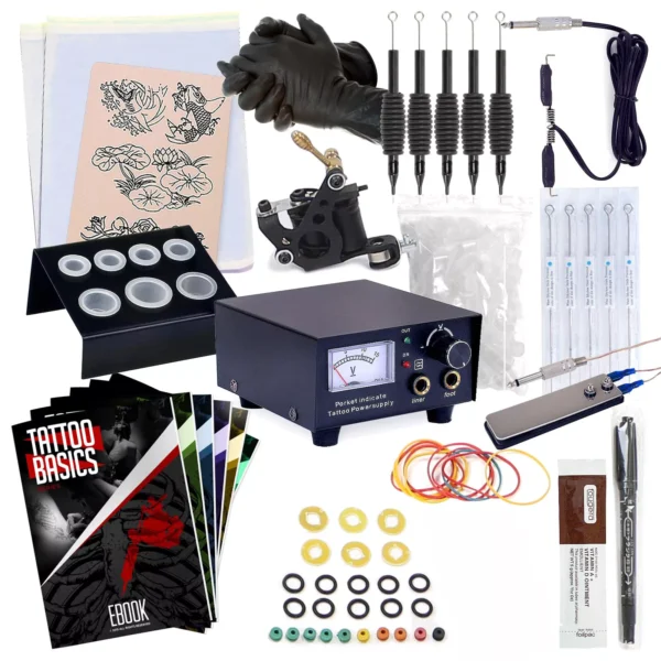 1 Machine Starter Tattoo Kit