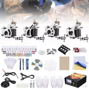 NEW! 4 Machine Tattoo Kit